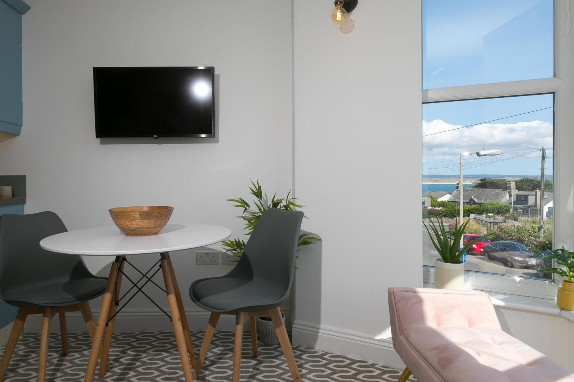 Seabreeze 3 - Seaview & Parking Apartment St Ives Exterior foto