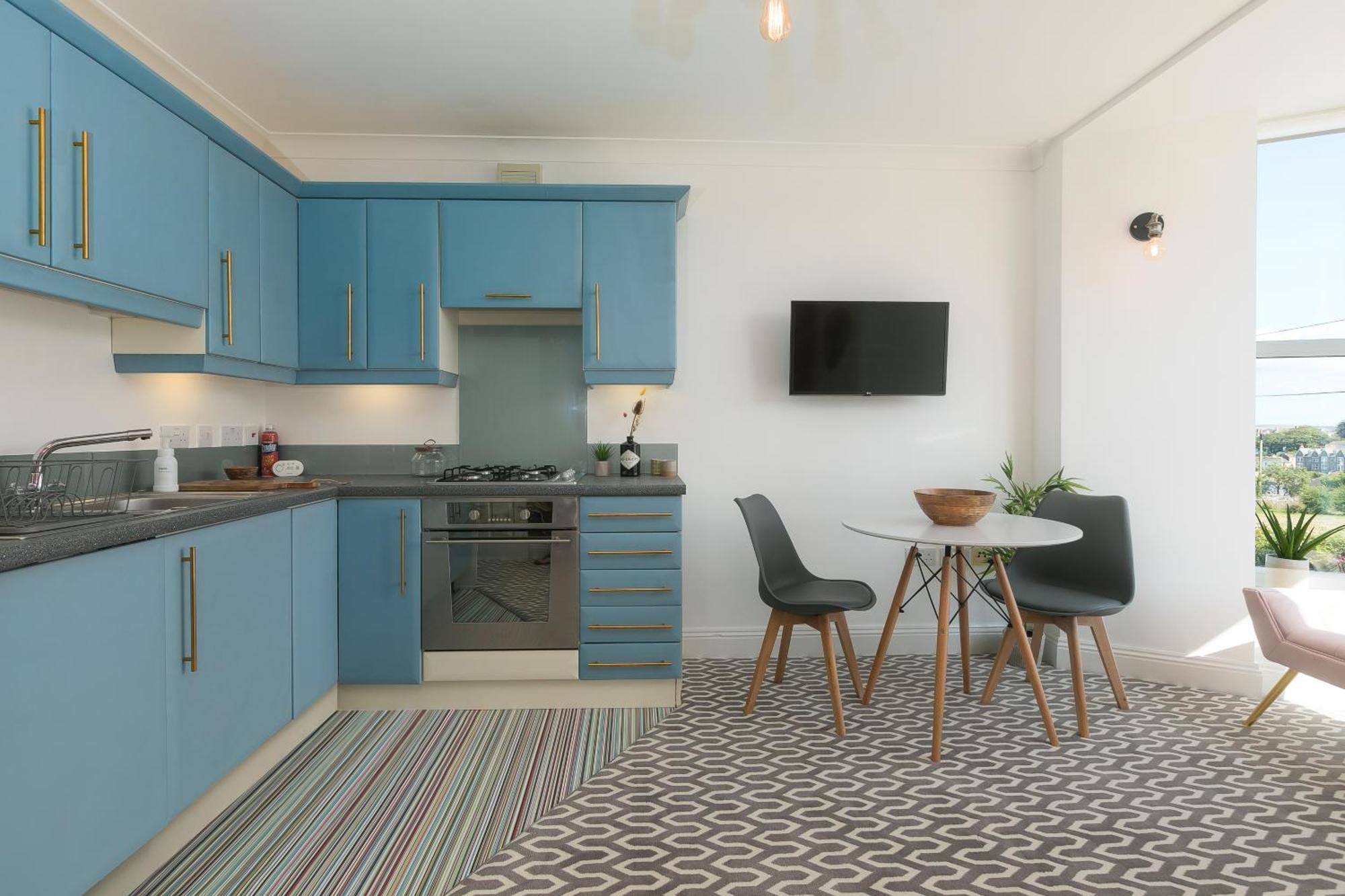 Seabreeze 3 - Seaview & Parking Apartment St Ives Exterior foto