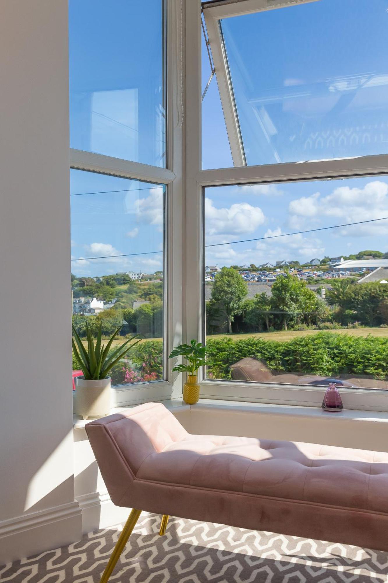 Seabreeze 3 - Seaview & Parking Apartment St Ives Exterior foto